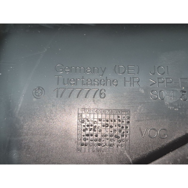 Recambio de guarnecido puerta trasera derecha para bmw 5 (f10) 525 d xdrive referencia OEM IAM   