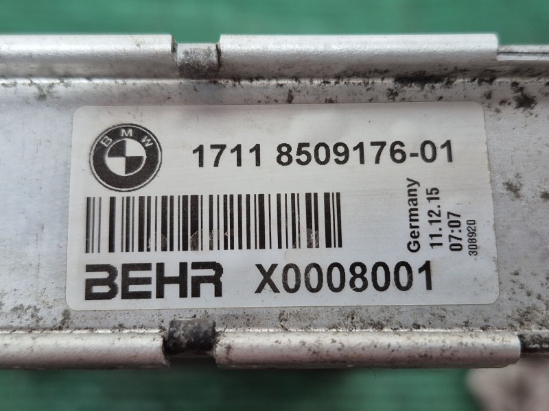 Recambio de radiador agua para bmw 5 (f10) 525 d xdrive referencia OEM IAM   
