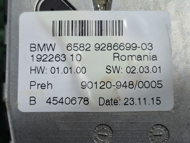 Recambio de mando multifuncion para bmw 5 (f10) 525 d xdrive referencia OEM IAM 65829286699-03 19226310 90120-943/0005 / B454067