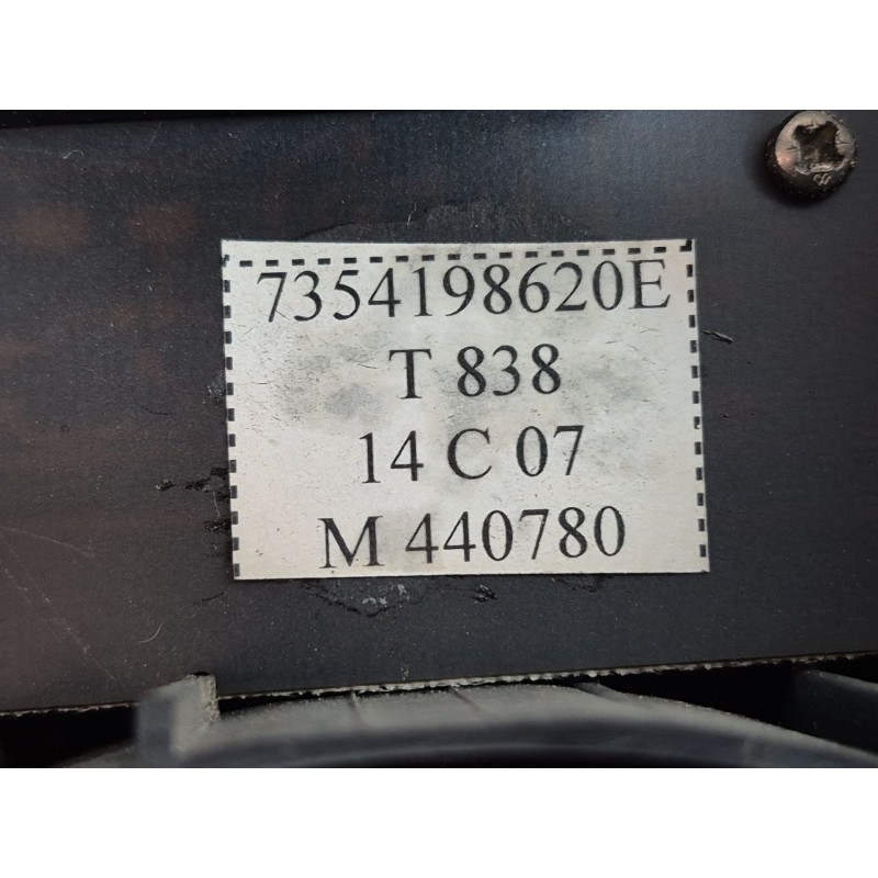 Recambio de moldura salpicadero para peugeot partner furgón/monospace 1.6 bluehdi 100 referencia OEM IAM   
