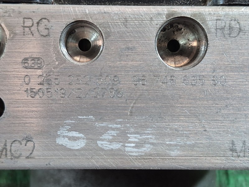 Recambio de abs para peugeot partner furgón/monospace 1.6 bluehdi 100 referencia OEM IAM   