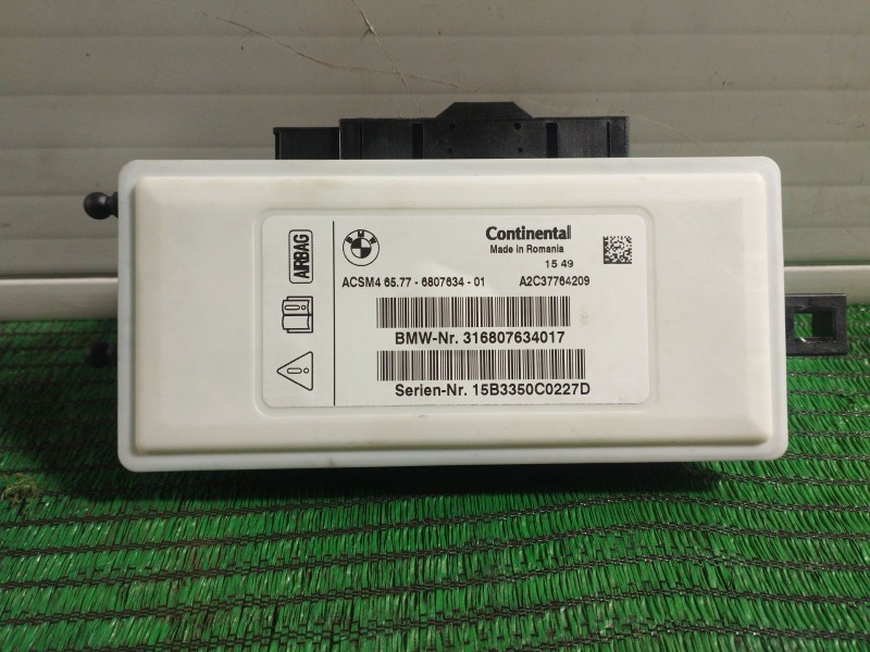 Recambio de centralita airbag para bmw 5 (f10) 525 d xdrive referencia OEM IAM   