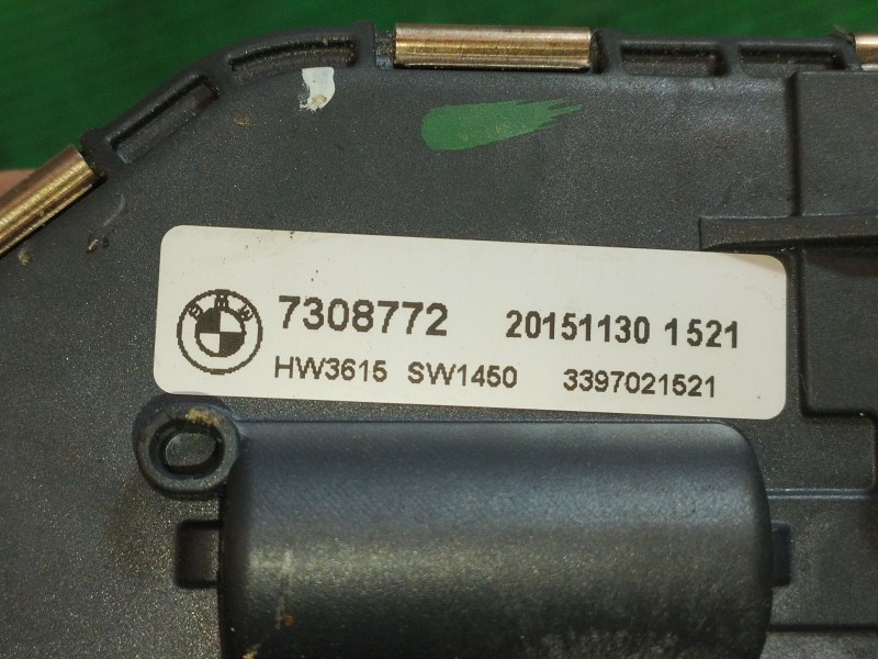 Recambio de motor limpia delantero para bmw 5 (f10) 525 d xdrive referencia OEM IAM 1397220944 153203659914 7308772 20151130 152