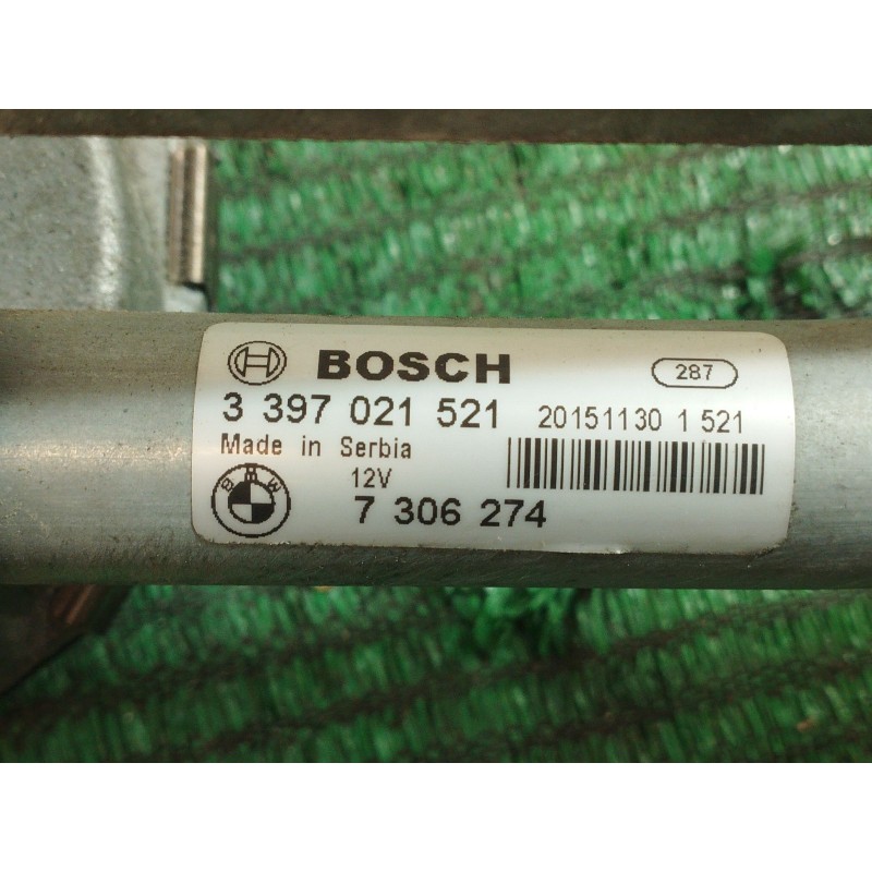 Recambio de motor limpia delantero para bmw 5 (f10) 525 d xdrive referencia OEM IAM 1397220944 153203659914 7308772 20151130 152