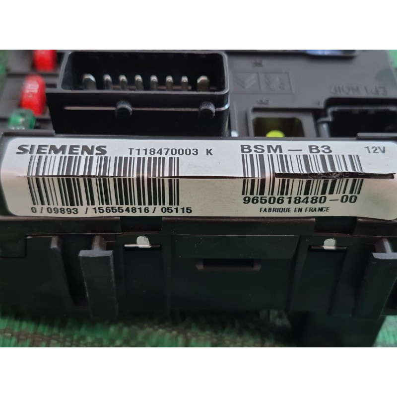 Recambio de caja reles / fusibles para citroën xsara picasso (n68) 1.6 referencia OEM IAM   