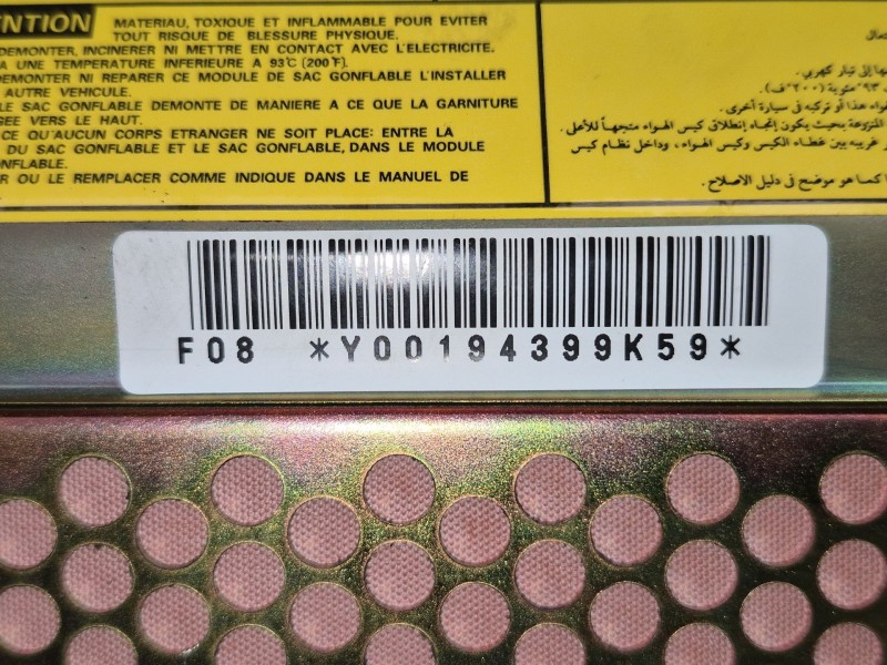 Recambio de airbag delantero derecho para toyota celica coupé (_t20_) 1.8 i 16v (at200/st) referencia OEM IAM   