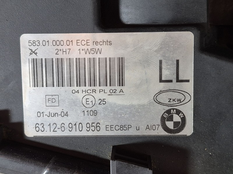 Recambio de faro derecho para peugeot partner furgón/monospace 1.6 bluehdi 100 referencia OEM IAM   