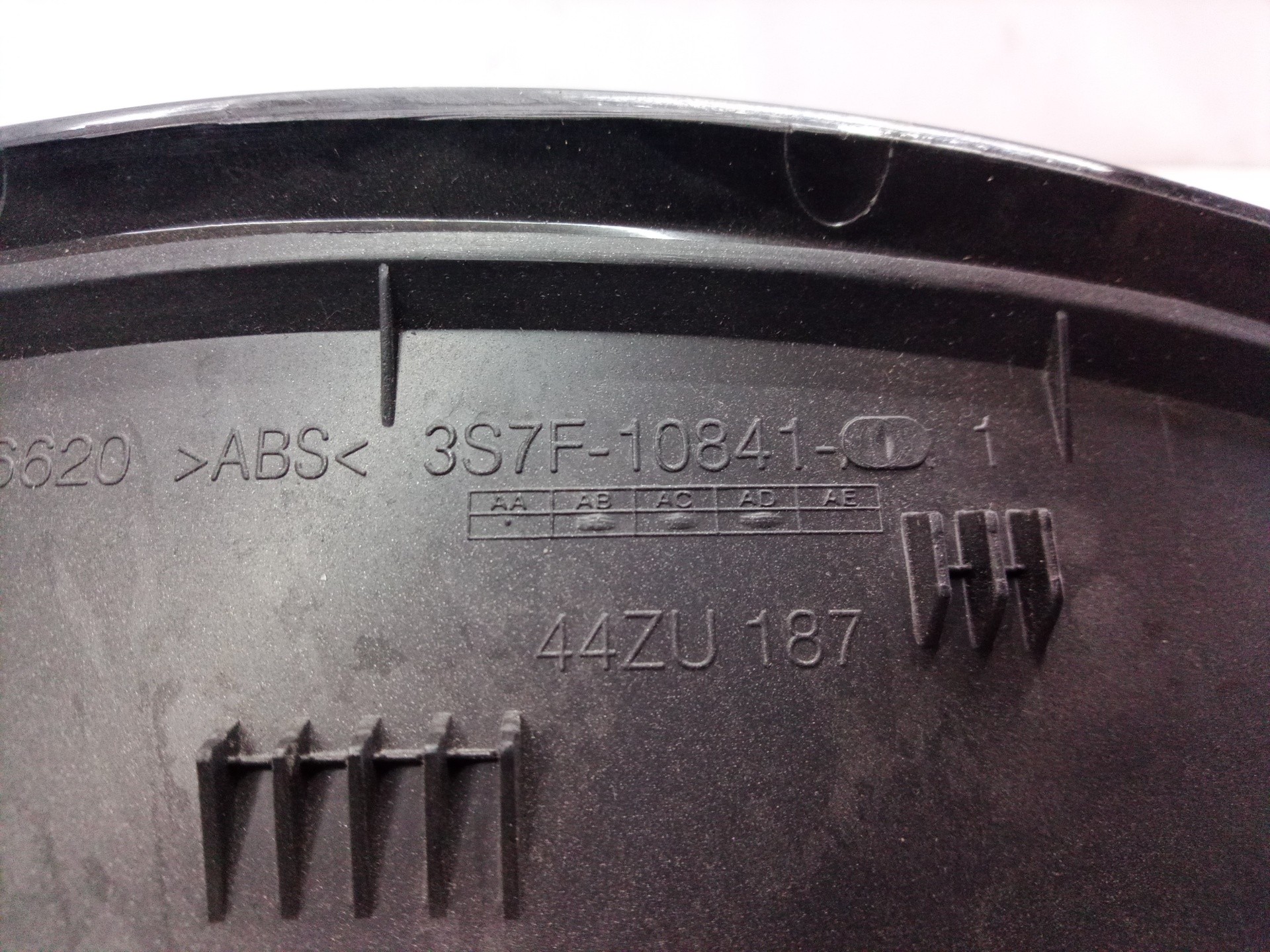 3S7F10841 COMPTEUR DE VITESSE TABLEAU DE BORD / 3S7F10841 / 3S7F10841 / 557032 P - Photo 3/8