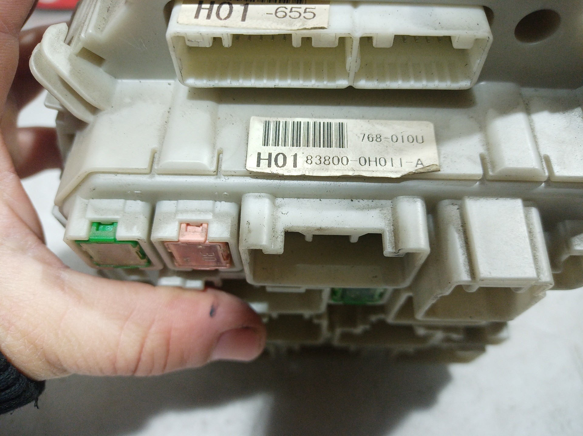 838000H011A COMPTEUR DE VITESSE TABLEAU DE BORD / 838000H011 / 838000H011A / 605 - Photo 5/9