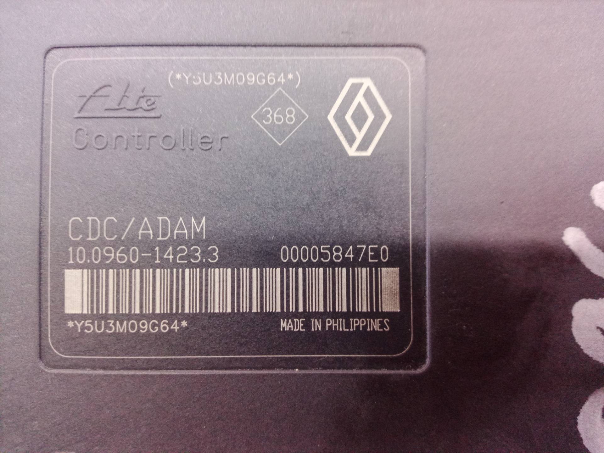 8200159837D ABS SYSTÈME ANTI-BLOCAGE DES ROUES / 00005847E0 / 10096014233 / 66 - Photo 5/10